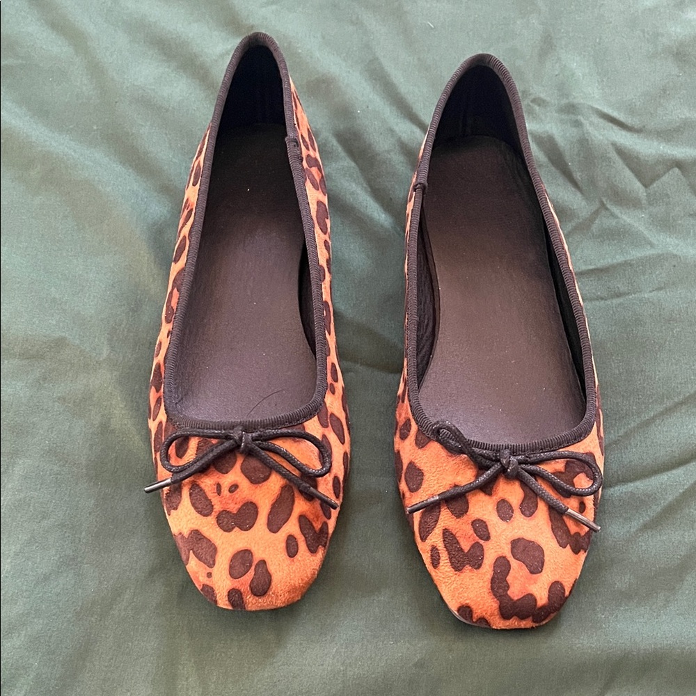 Leopard Print Ballet Flats